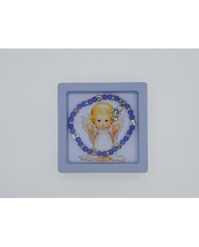 PUL ELAST FACETADA PEDRA JADE 4MM ANJO