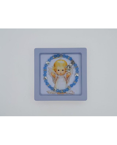 PUL ELAST FACETADA PEDRA JADE 4MM ANJO