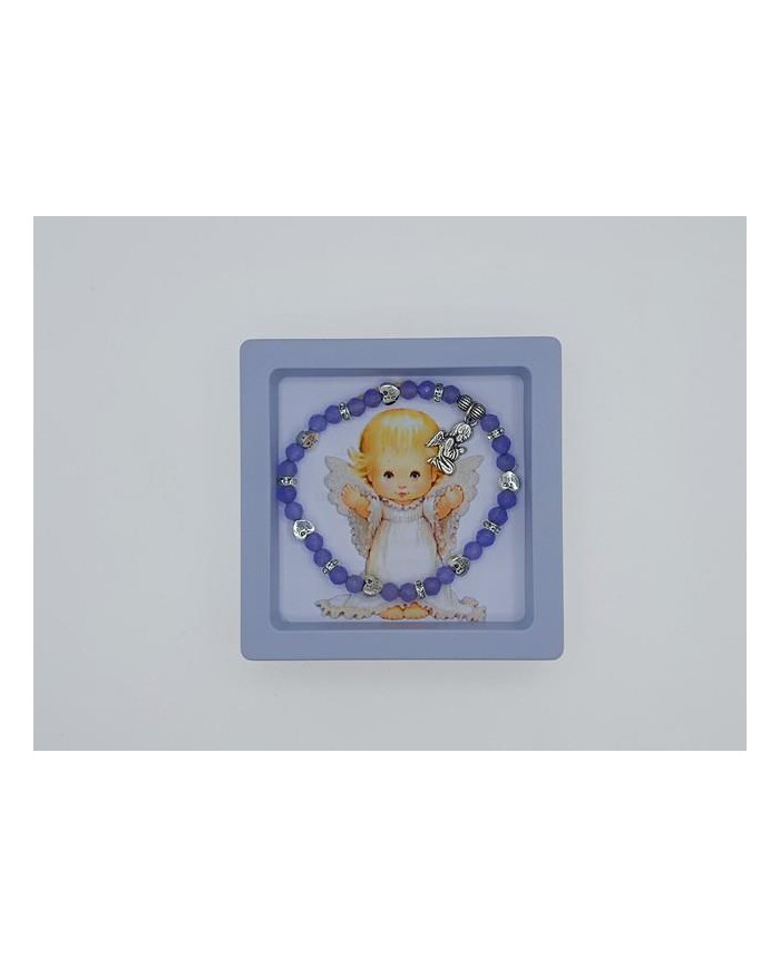 PUL ELAST FACETADA PEDRA JADE 4MM ANJO