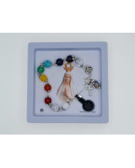 PUL PEDRA 8MM ARCO IRIS