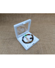 PUL ELAST PEDRA 8MM ARCO IRIS