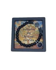 PUL ELAST ARVORE VIDA ONIX FOSCO PRETO 8MM