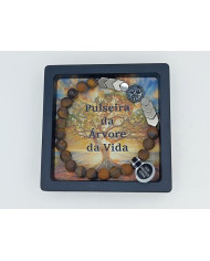 PUL ELAST ARVORE VIDA OLHO TIGRE FOSCO 8MM