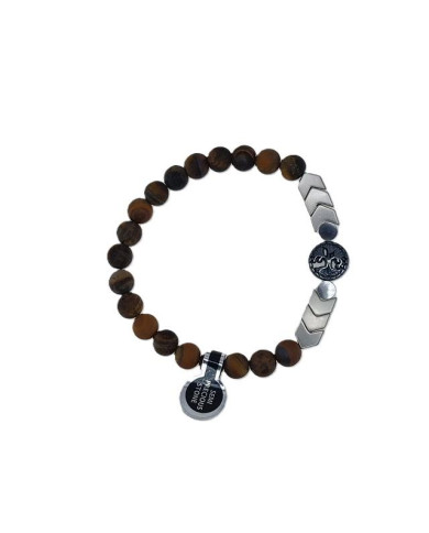 PUL ELAST ARVORE VIDA OLHO TIGRE FOSCO 8MM