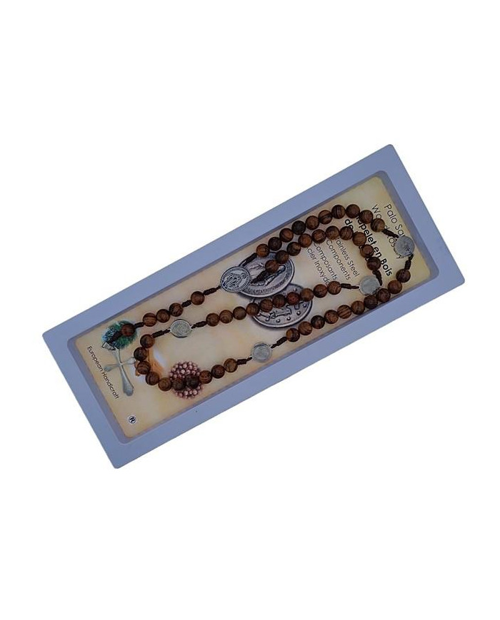 TERCO CORDEL PAU SANTO 8MM + ML INOX