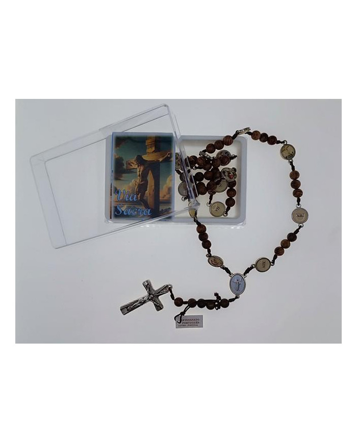 TERCO CORDEL MADEIRA PAU SANTO 8MM VIA SACRA