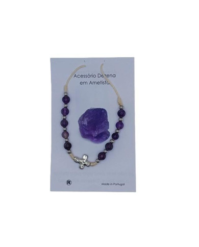 ACCESSORY DECADE ON CORD 6MM STONE BEADS