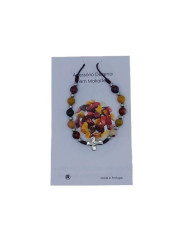 ACCESSORY DECADE ON CORD 6MM STONE BEADS