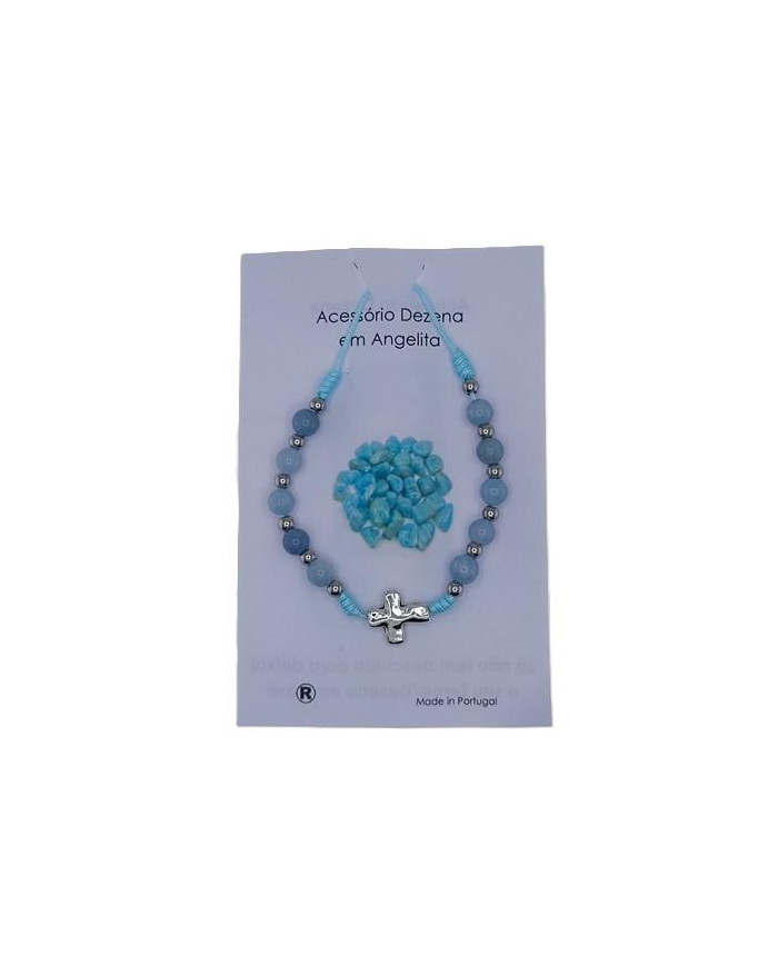 ACCESSORY DECADE ON CORD 6MM STONE BEADS