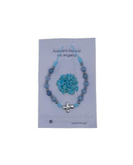 ACCESSORY DECADE ON CORD 6MM STONE BEADS