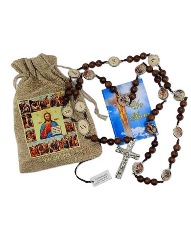 TERCO CORDEL MADEIRA PAU SANTO 8MM VIA SACRA