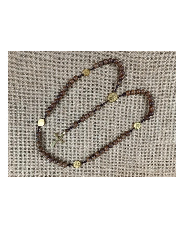 TERCO CORDEL PAU SANTO 8MM + ML INOX