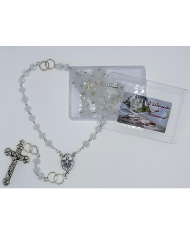 TERCO CRISTAL 8X6MM MATRIMÓNIO