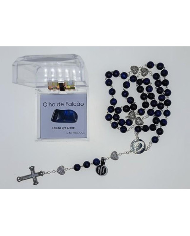 TERCO PEDRA 8MM + ZIRCON CORACAO C/ CX