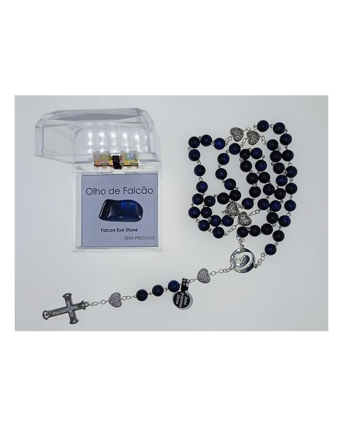 TERCO PEDRA 8MM + ZIRCON CORACAO C/ CX