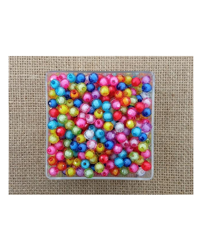 SACO 500 GR CT PLASTICO FACETADO 6MM