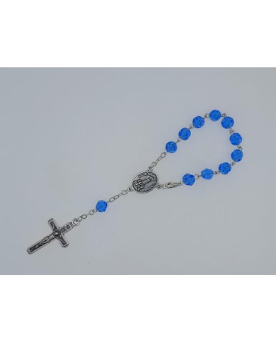 DEZENA VIDRO BARROCO 7MM