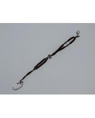 ROSARY BRACELET WOODEN ROUND 4MM