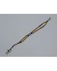 ROSARY BRACELET WOODEN ROUND 4MM