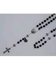 TERCO PEDRA 8MM + ZIRCON CORACAO