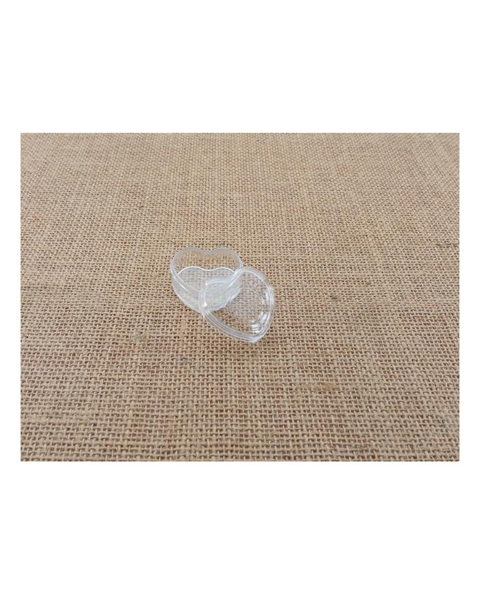 CAIXA PLASTICO CORACAO 30X30X20MM
