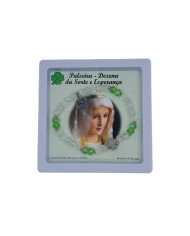 PUL DEZENA ELAST CRISTAL 6X4MM TREVO