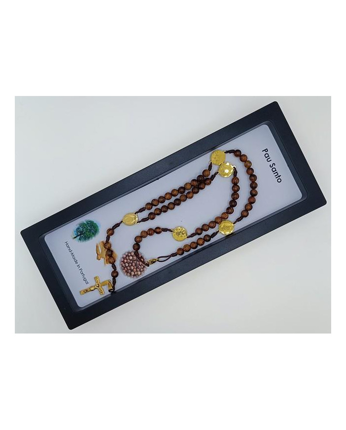 TERCO CORDEL MAD PAU SANTO 6MM + ML INOX