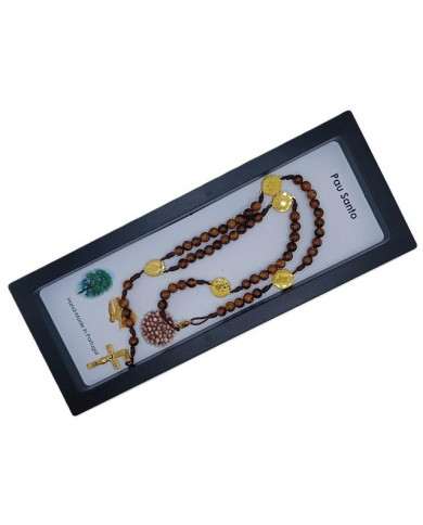 TERCO CORDEL MAD PAU SANTO 6MM + ML INOX