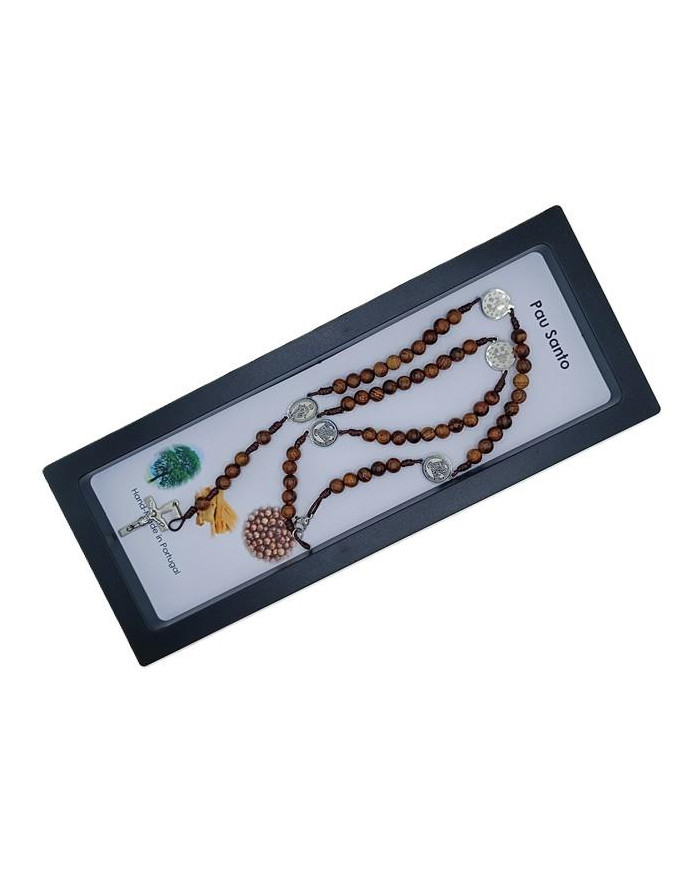 TERCO CORDEL MAD PAU SANTO 6MM + ML INOX