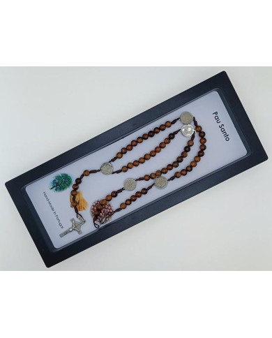 TERCO CORDEL MAD PAU SANTO E INOX SB