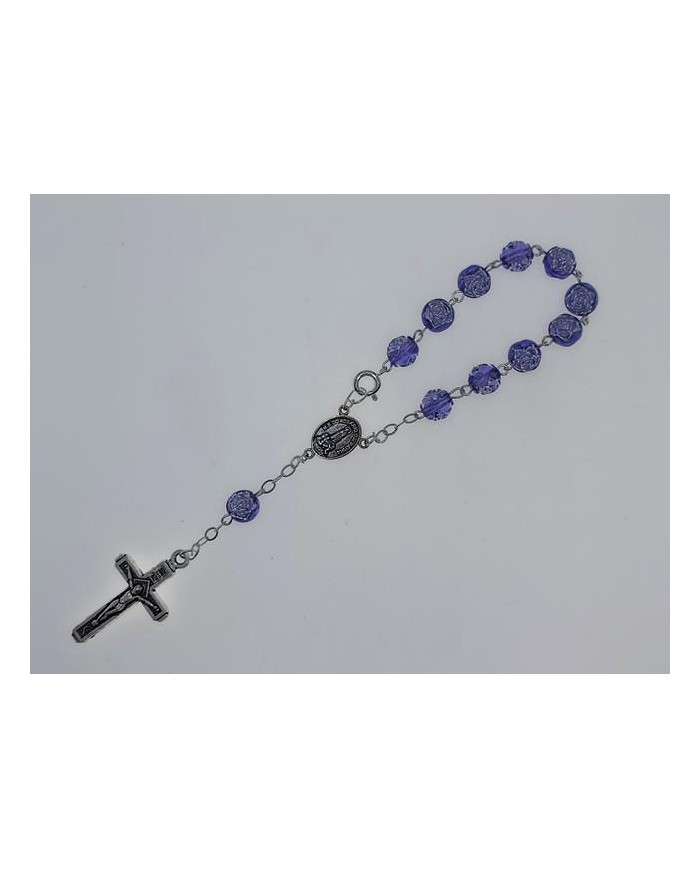 DEZENA PLASTICO ROSA 8MM