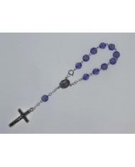 DEZENA PLASTICO ROSA 8MM