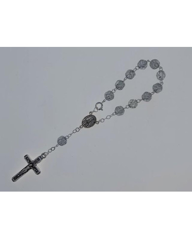 DEZENA PLASTICO ROSA 8MM