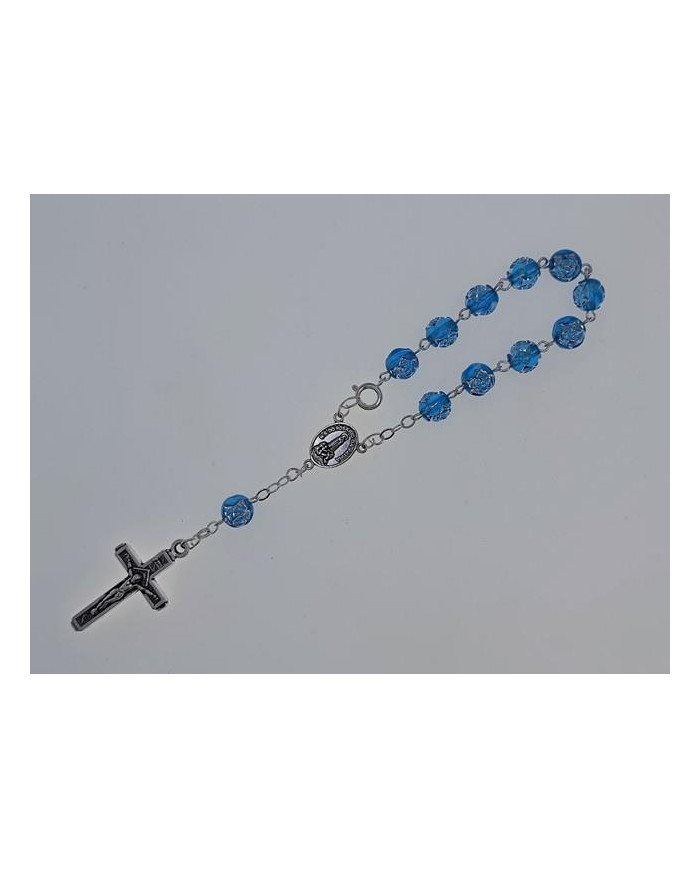 DEZENA PLASTICO ROSA 8MM