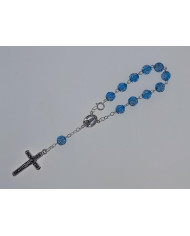 DEZENA PLASTICO ROSA 8MM