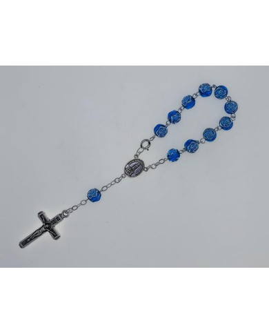 DEZENA PLASTICO ROSA 8MM