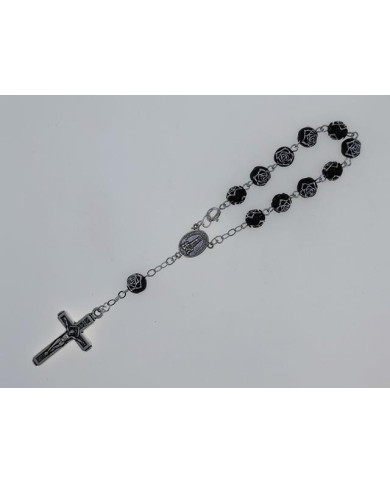 DEZENA PLASTICO ROSA 8MM