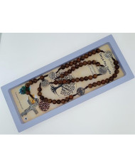 TERCO CORDEL PAU SANTO 8MM + AV INOX