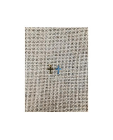 MEDALHA CRUZ 14MM INOX