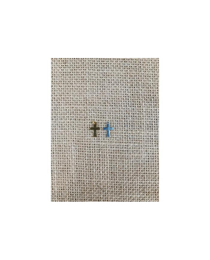 MEDALHA CRUZ 14MM INOX