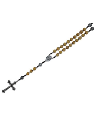 TERCO CORDEL IMIT MADEIRA OLIVEIRA 8MM + CARLOS ACUTIS