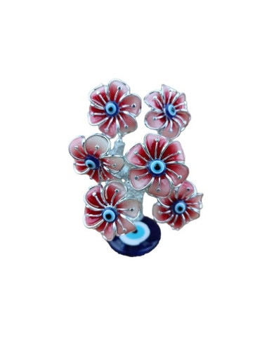 ARVORE OT 6 FLORES ROSA PRATA