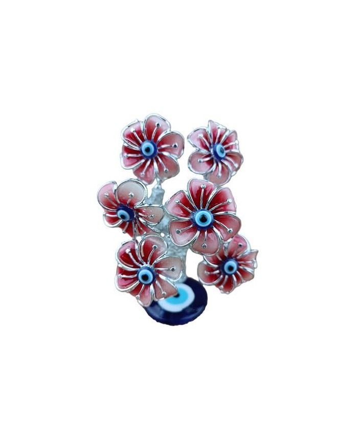 ARVORE OT 6 FLORES ROSA PRATA