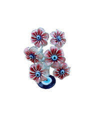 ARVORE OT 6 FLORES ROSA PRATA