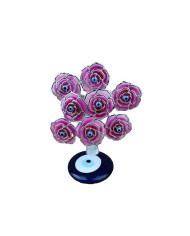 ARVORE OT 8 FLORES ROSA PRATA