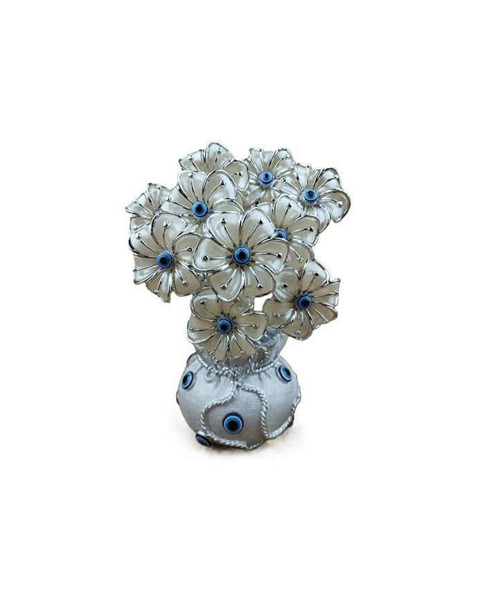 ARVORE OT POTE 10 FLORES PRATA