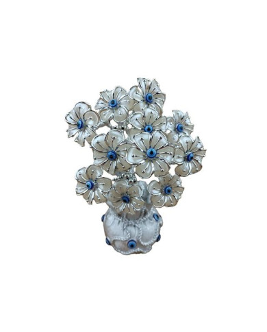 ARVORE OT POTE 11 FLORES PRATA