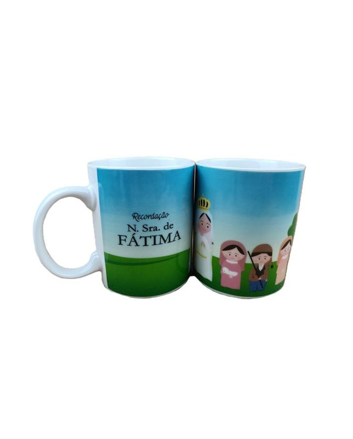 CANECA IMAGENS FATIMA INFANTIL 90MM