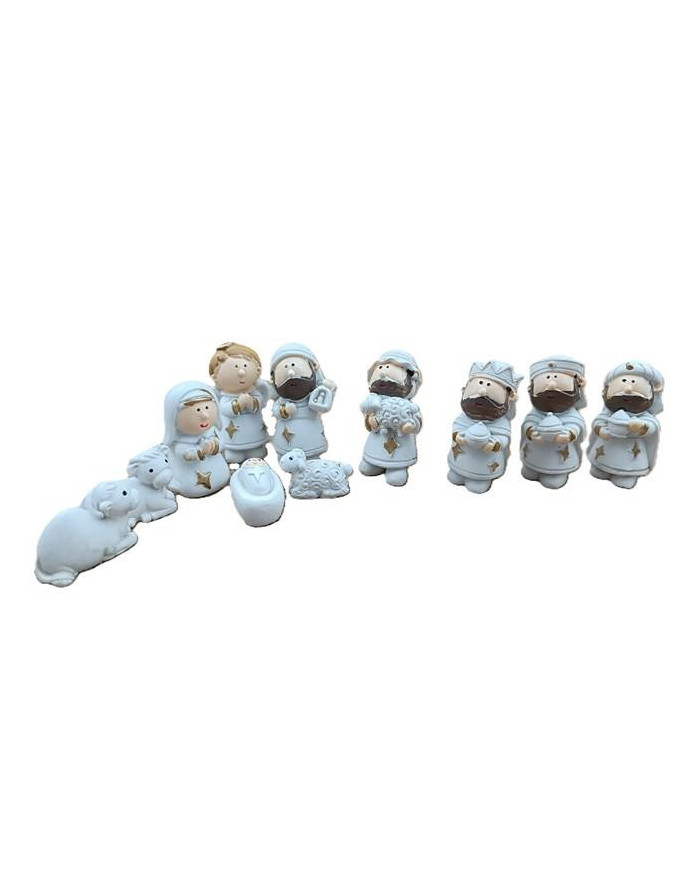 PRESEPIO MINIATURA 50MM 11PCS BRANCO