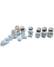 PRESEPIO MINIATURA 50MM 11PCS BRANCO